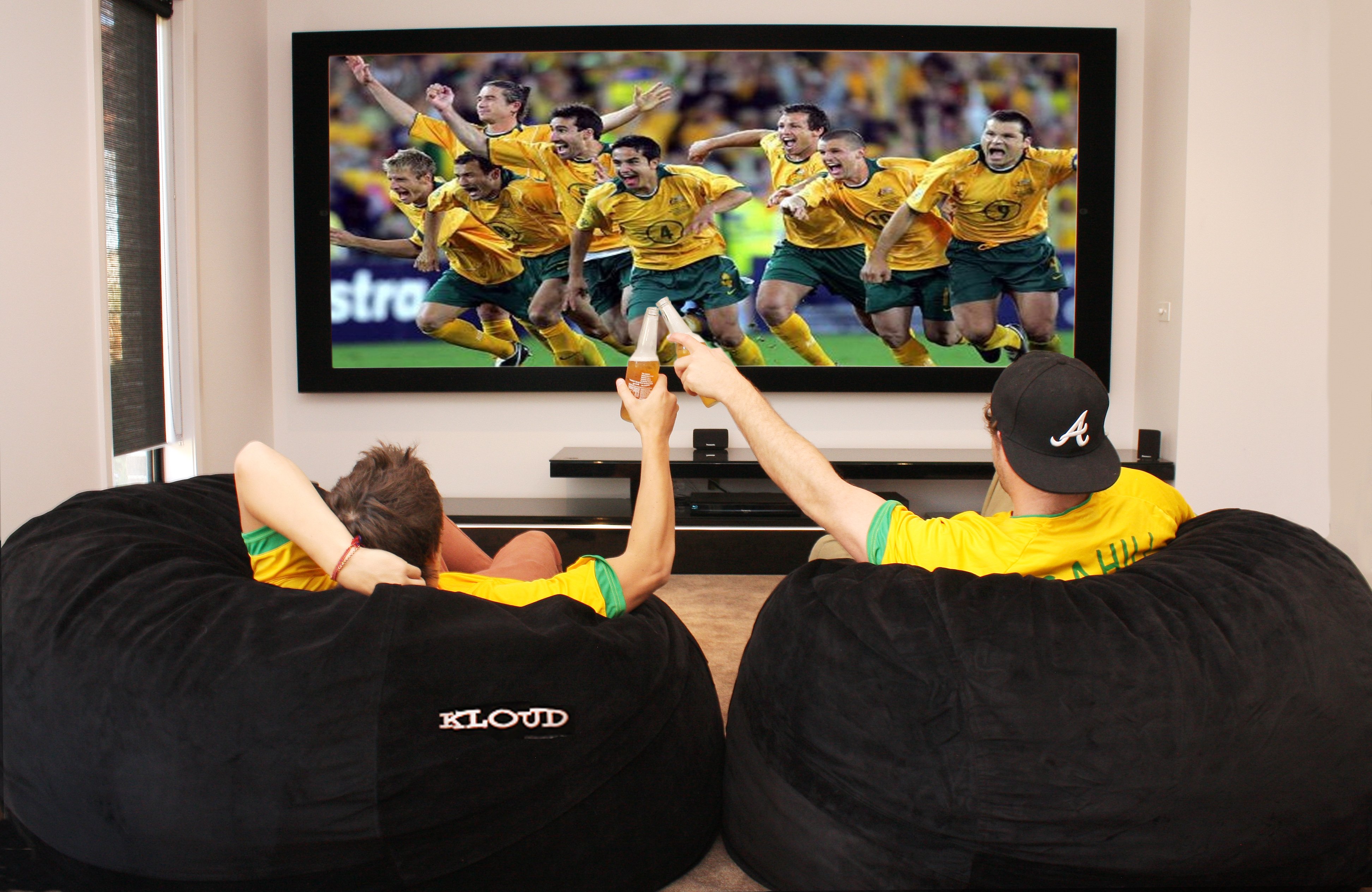 How To Furnish Your Home Cinema KloudSac Bean Bag Chairs