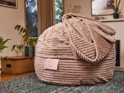Fawn Ribbed Mondo with Calming Blanket
