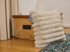 Oat Ripple Cushion